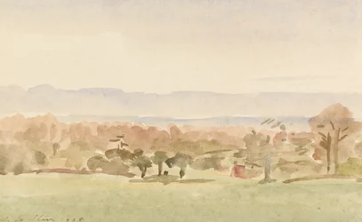 Paisagem, possivelmente Framlingham, Suffolk